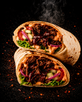 Wrap Pulled Beef 