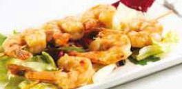 127 Spiedini di gamberi