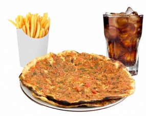 Menú Lahmacun Carne y Salsas