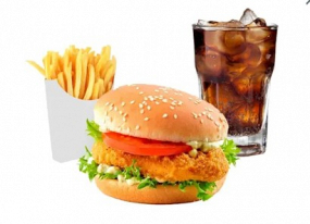 Menú Hamburguesa de Pollo