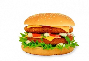 Hamburguesa Pollo Doble