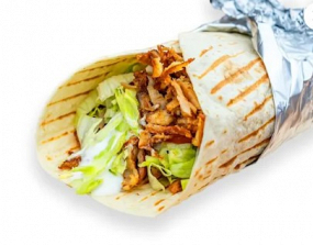 Dürüm Solo Carne de Pollo y Salsa