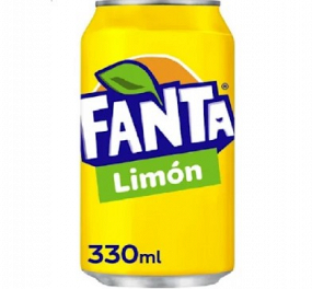 Fanta Limón, Lata 0.33L