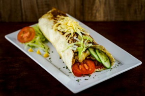 Új*Tépett malac húsos tortilla