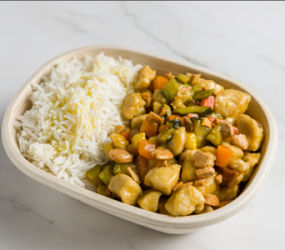 Pollo Mandorle e Zucchine