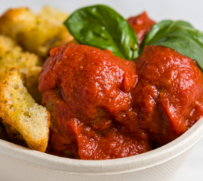 Polpette al Pomodoro e Basilico
