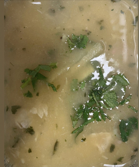 2 Hühnersuppe mit Ingwer