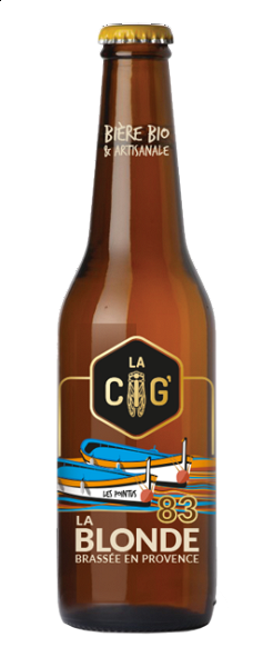 Bière blonde artisanale - La Cig 33cl.