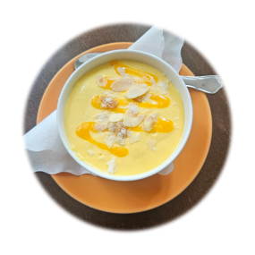 860 Hausgemachte Mango-Creme