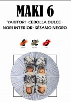 Maki 6 (8 pza)