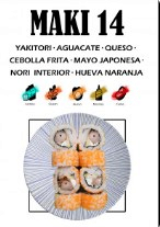Maki 14 ( 8 pza)