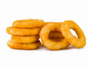 Obaľované cibuľové krúžky + tzatziky dressing