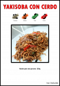 Yakisoba con Cerdo (350g)