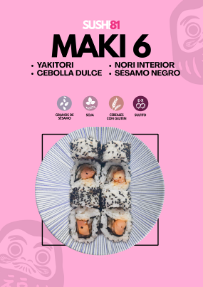 Maki 6 (8 pza)