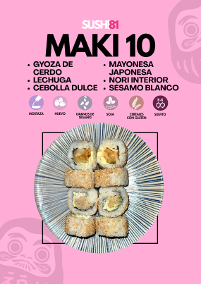 Maki 10 ( 8pza)