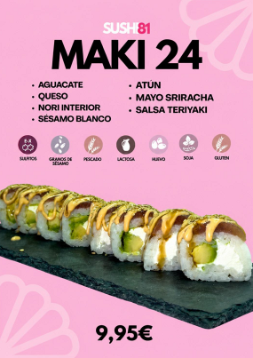 MAKI 24 (8 pza)