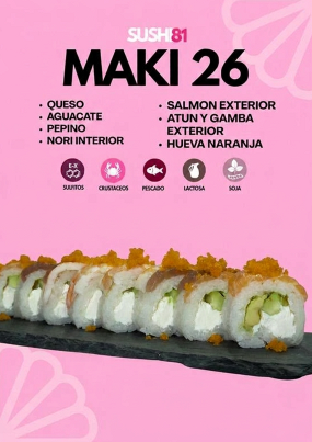 MAKI 26 (8 pza)