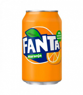 Fanta naranja  (lata 330 ml)