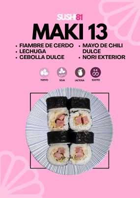 Maki 13 ( 8 pza)