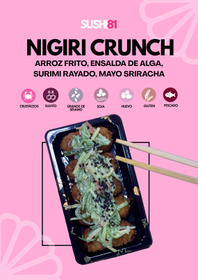 NIGUIRI CRUNCH (5 UNDS)