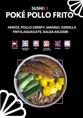 POKE POLLO FRITO