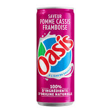 oasis pomme cassis framboise 33cl