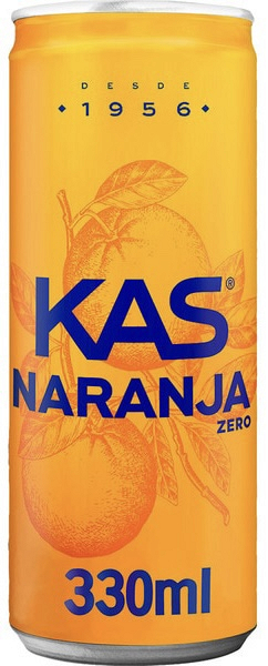 KAS Naranja Zero Refresco 