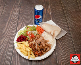 Menú Plato Kebab