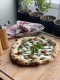 Pizza pesto (vegetarianà) 
