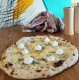 Pizza quattro formaggi (vegetariana) 