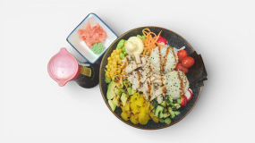 Poké  s kuracím