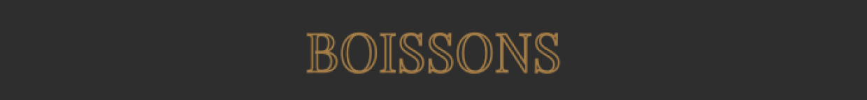 BOISSONS