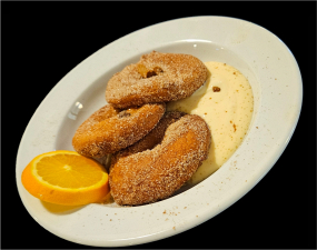 90. Gebackene Apfelbeignets