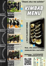 Kimbab menu