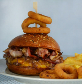 4. Bacon Burger (1,3,7,11)