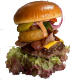 Bacon Onion BBQ Burger