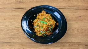 Királygarnélás spagetti