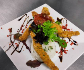  Rántott csirkemell szezámos bundában