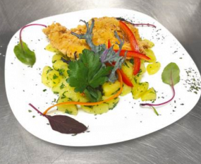 Párizsi bundás csirkemellfilé