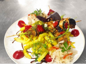 Grillezett Királygarnéla nyárson