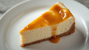 Karamellás sajttorta