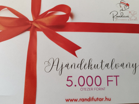 Ajándékutalvány 5000 Ft