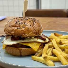 THE SHREDMINATOR BURGER