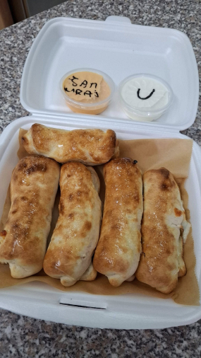 Plnené štangle slaninové