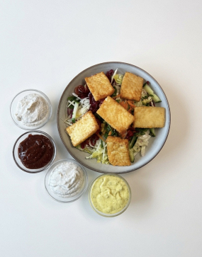 Halloumi Salat Teller