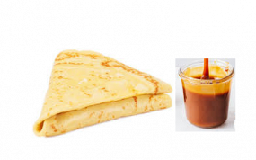 Crêpe au caramel