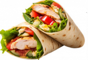 Wrap au poulet 