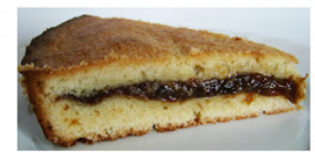 Gâteau basque à la cerise