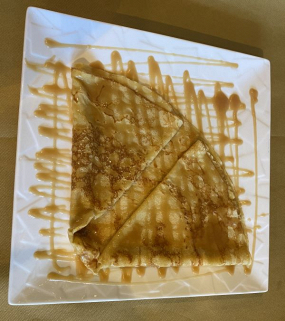 Crêpe au caramel beurre salé