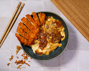 Donburi poulet pané